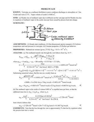 Heat transfer 5th ed incropera solution manual