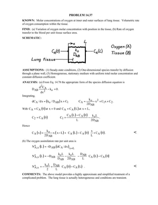 Heat transfer 5th ed incropera solution manual