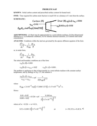 Heat transfer 5th ed incropera solution manual