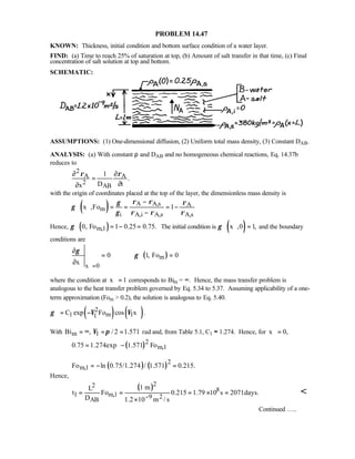 Heat transfer 5th ed incropera solution manual
