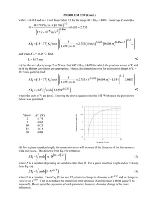 Heat transfer 5th ed incropera solution manual