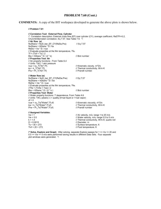 Heat transfer 5th ed incropera solution manual