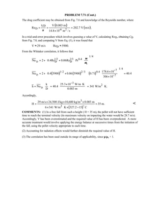 Heat transfer 5th ed incropera solution manual
