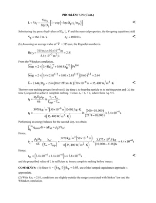Heat transfer 5th ed incropera solution manual