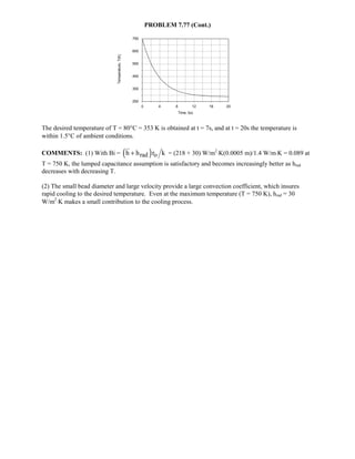 Heat transfer 5th ed incropera solution manual