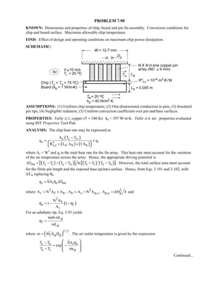 Heat transfer 5th ed incropera solution manual