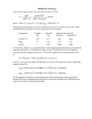 Heat transfer 5th ed incropera solution manual