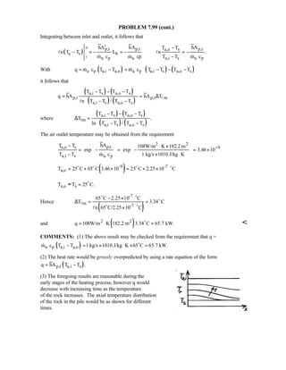 Heat transfer 5th ed incropera solution manual