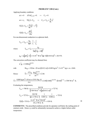Heat transfer 5th ed incropera solution manual