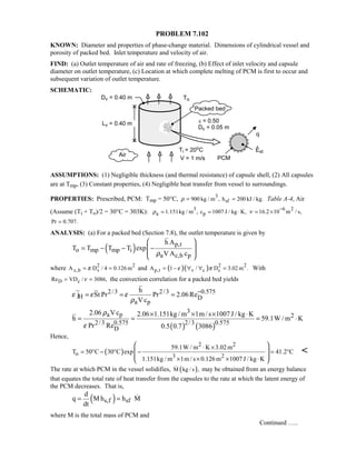 Heat transfer 5th ed incropera solution manual
