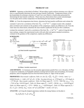Heat transfer 5th ed incropera solution manual