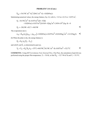 Heat transfer 5th ed incropera solution manual