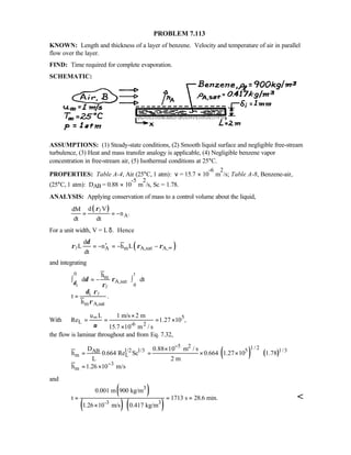 Heat transfer 5th ed incropera solution manual