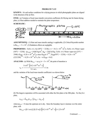 Heat transfer 5th ed incropera solution manual