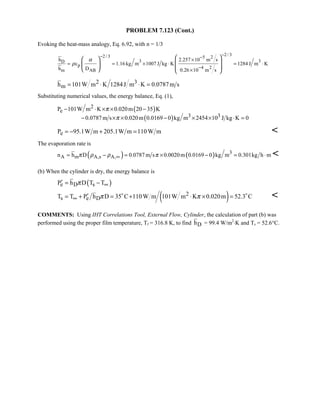 Heat transfer 5th ed incropera solution manual