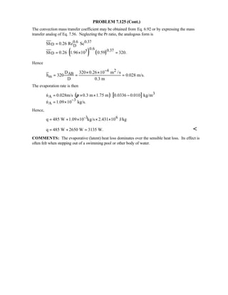 Heat transfer 5th ed incropera solution manual