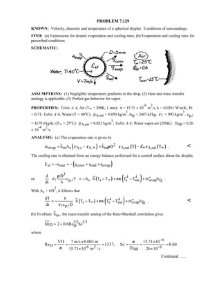 Heat transfer 5th ed incropera solution manual