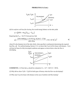 Heat transfer 5th ed incropera solution manual