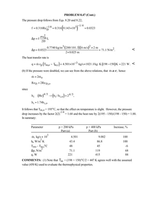 Heat transfer 5th ed incropera solution manual