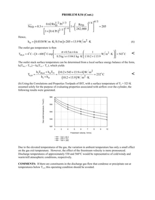 Heat transfer 5th ed incropera solution manual