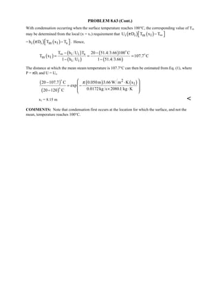 Heat transfer 5th ed incropera solution manual