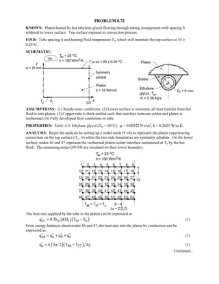 Heat transfer 5th ed incropera solution manual