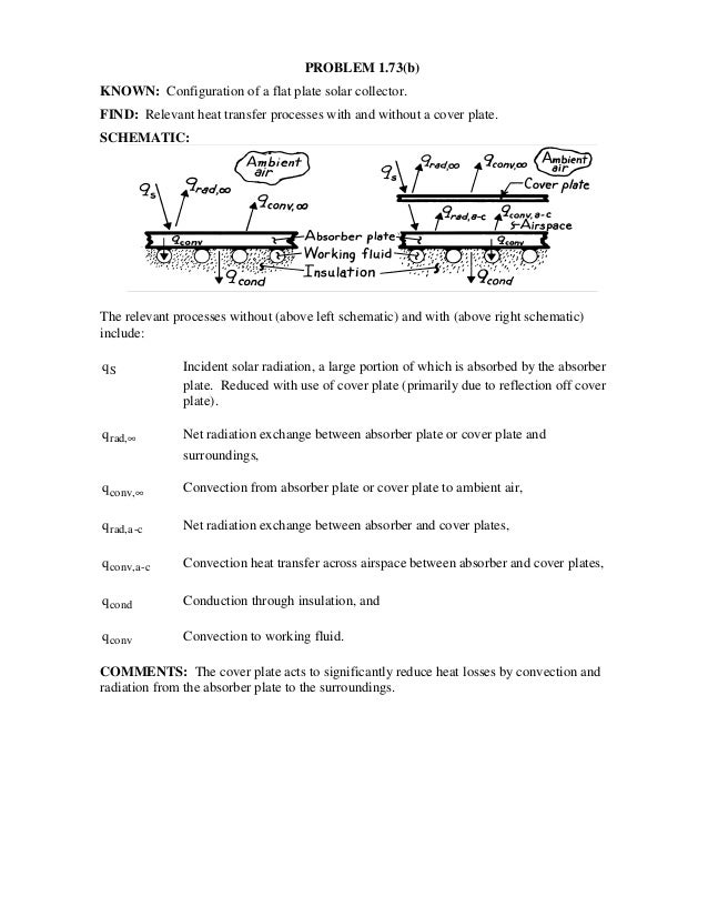 Heat Transfer 5th Ed Incropera Solution Manual