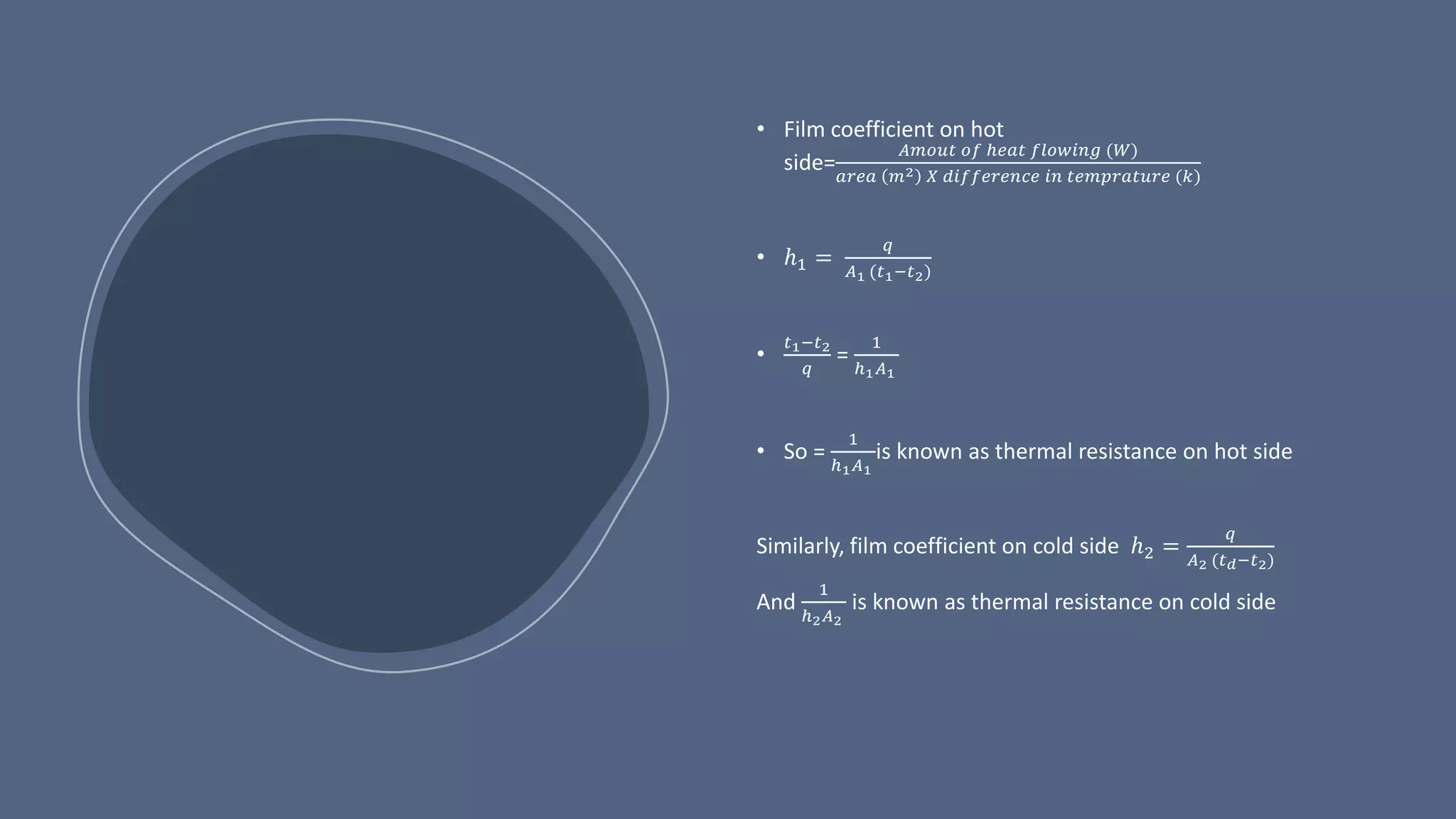 HEAT TRANSFER COEFFICIENT CALCULATION FOR | PPTX
