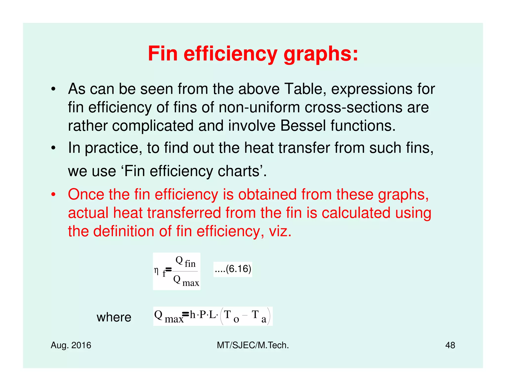Heat transfer from extended surfaces (or fins) | PDF