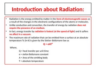 Radiation Medium Heat Transfer Power Point presentation 1.1.pptx