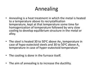 Heat treatment | PPTX