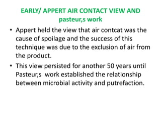 Appertization Heat treatment. 30th dec.2011