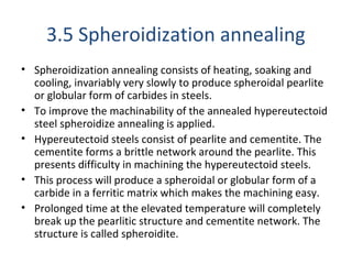 Heat treatment process for steel | PPT