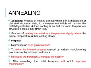Heat treatment of steel | PPT