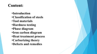 Heat treatment of steel | PDF