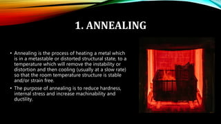 Heat Treatment of Steels | PPTX