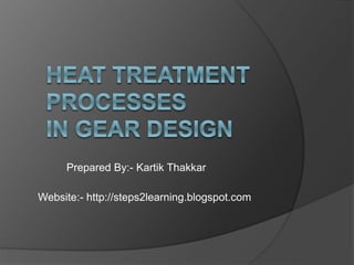Prepared By:- Kartik Thakkar 
Website:- http://steps2learning.blogspot.com 
 