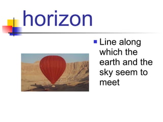 horizon ,[object Object]