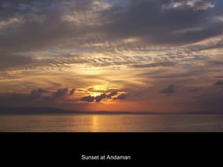 Sunset at Andaman 