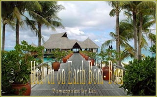 Heaven on Earth Bora- Bora Powerpoint by Lia 