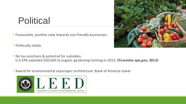 Eco friendly business plan