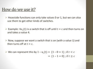 Heaviside's function | PPTX