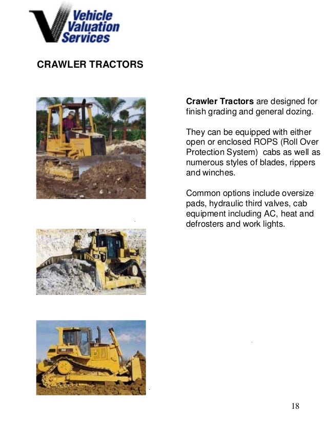 Heavy equipment guide FOUND ON THE NET