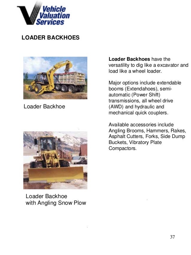 Heavy equipment guide FOUND ON THE NET