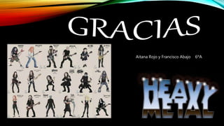 Aitana Rojo y Francisco Abajo 6ºA
 