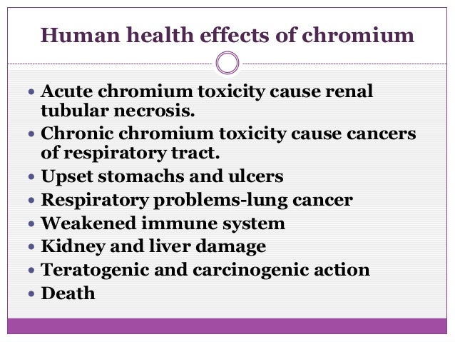 Heavy Metal Contamination Of Global Environment