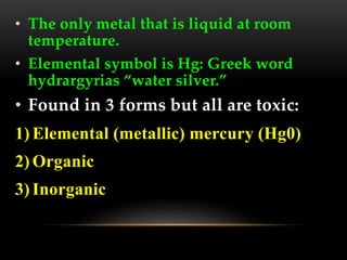 Toxicity of Heavy Metals | PPTX
