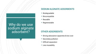 Heavy metal ions removal from wastewater using sodium alginate | PDF