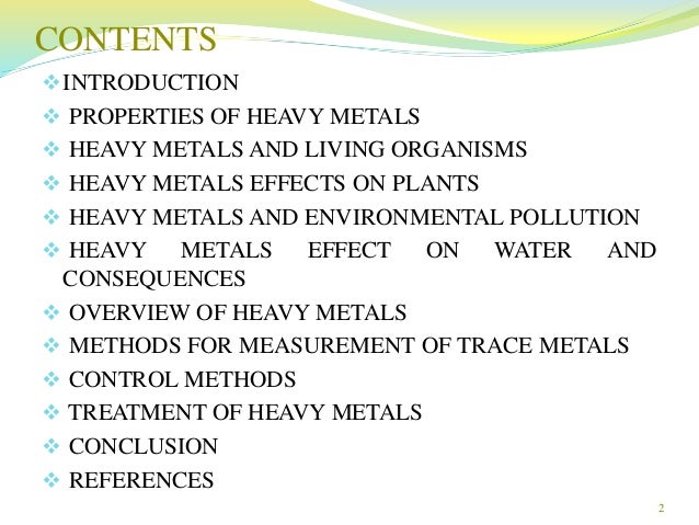 An introduction to the heavy metals and their uptake by plants