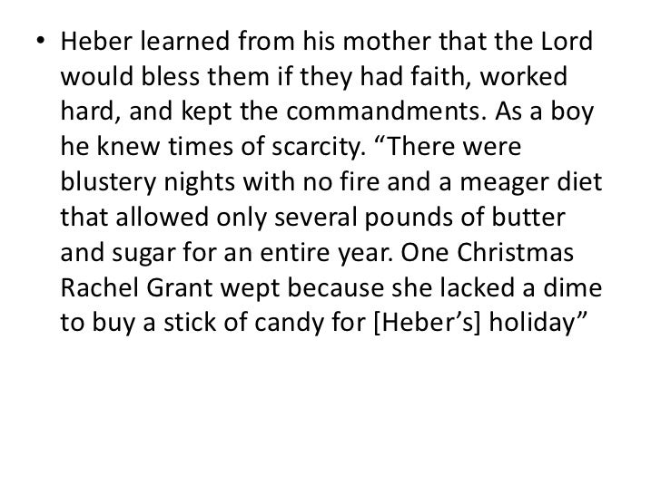 Heber J Grant Man Of Determination